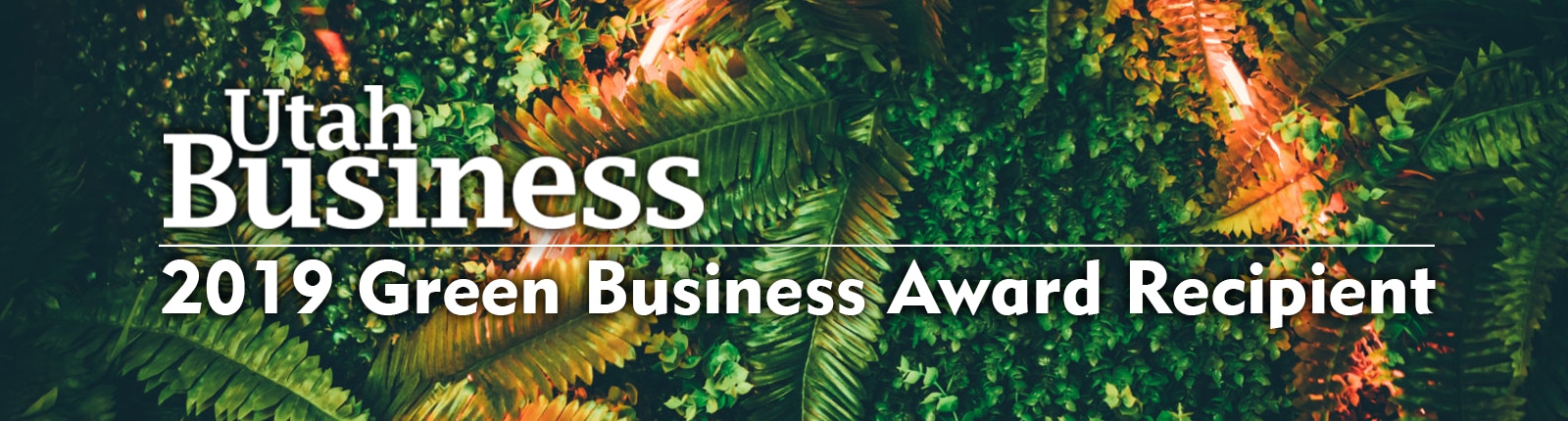 Merit Medical - 2019 Green Business Award - Utah Business - Environmental Sustainability