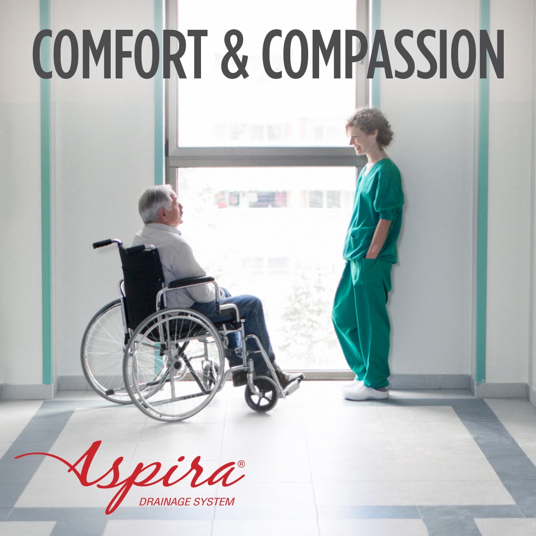 Aspira Drainage System - Comfort & Compassion for your patients - Merit Medical